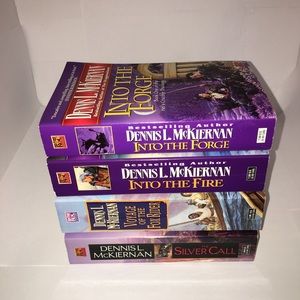 Dennis L McKiernan paperback books 4 total